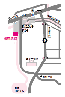 嬉茶楽館　地図