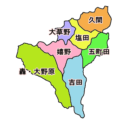 嬉野市地図 嬉野市地図