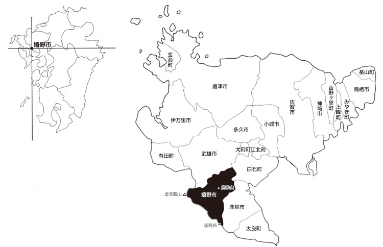 佐賀県地図 佐賀県地図